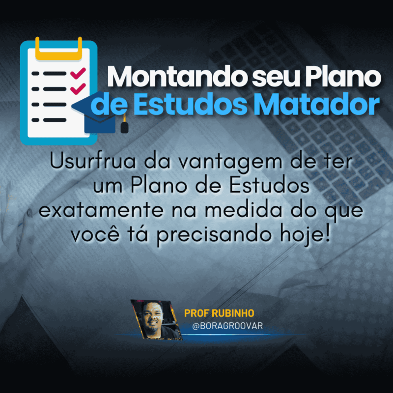 Montando meu Plano de Estudos Matador
